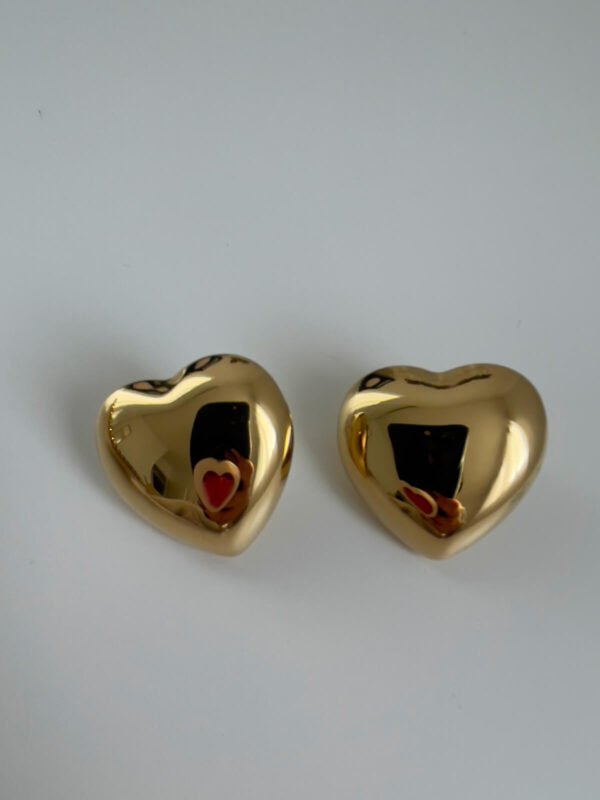 Aretes Corazón - Imagen 2
